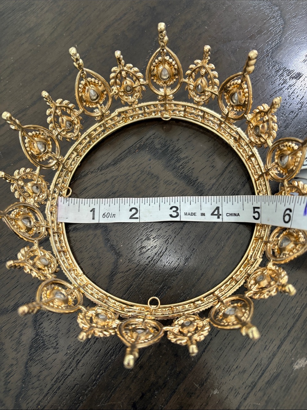 Gold and Jewel-Embellished Crown - Picture 6 of 6